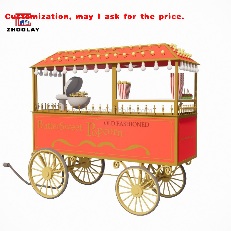custom.Mobile Food Cart Sales  – Food Snacks Candy Bewertung und Preis