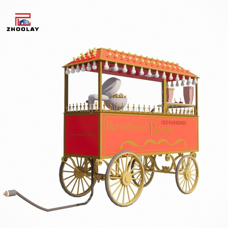 custom.Mobile Food Cart Sales  – Food Snacks Candy Bewertung und Preis