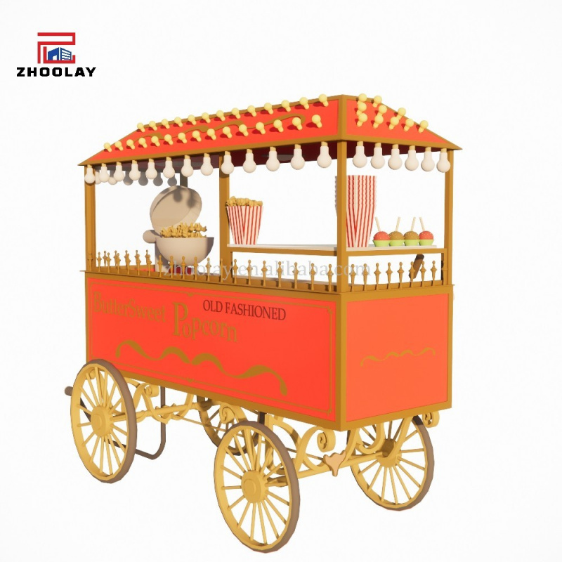 custom.Mobile Food Cart Sales  – Food Snacks Candy Bewertung und Preis