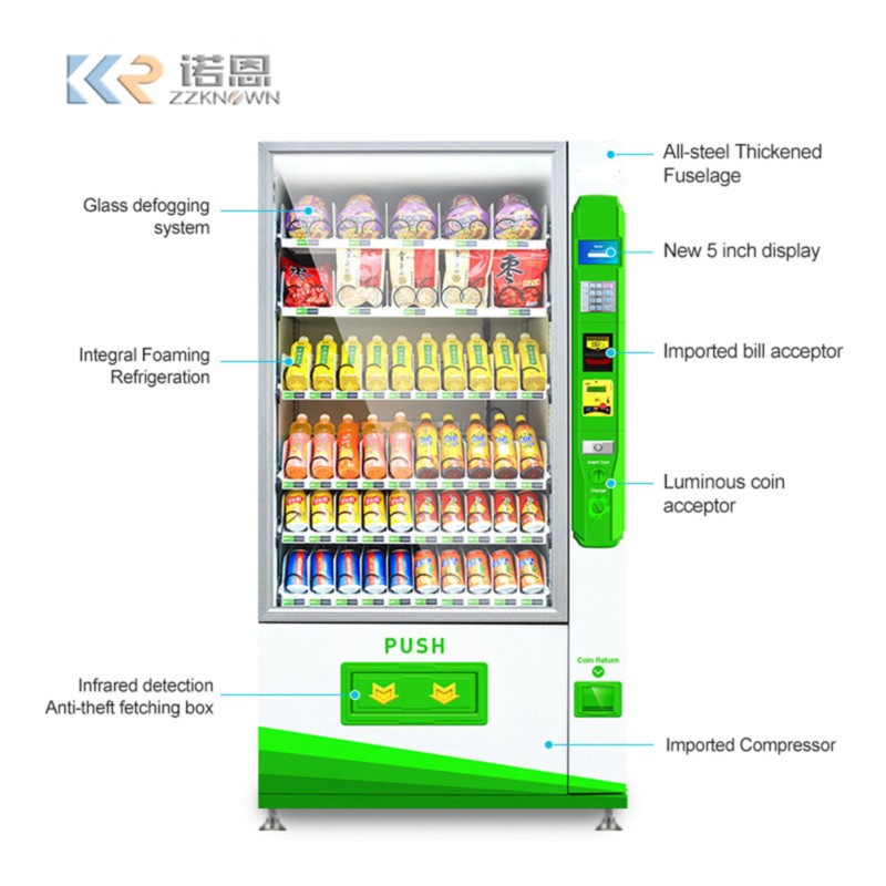 Park-Getränkeautomat mit große – Food Snacks Candy Bewertung und Preis
